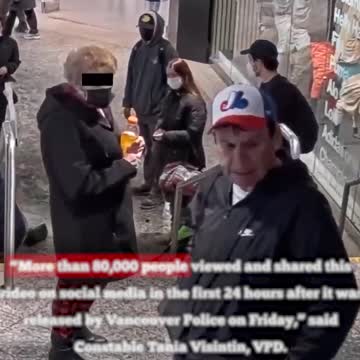 VPD makes arrest after releasing video of man pushed down stairs