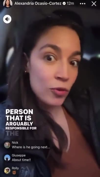 DESPICABLE: AOC Celebrates Tucker Carlson Leaving Fox News In Shameful Video