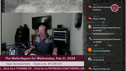 The Wells Report for Wednesday, February 21,2024