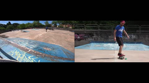 Surfskate training @ the park