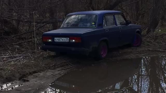 Off-road in Russia