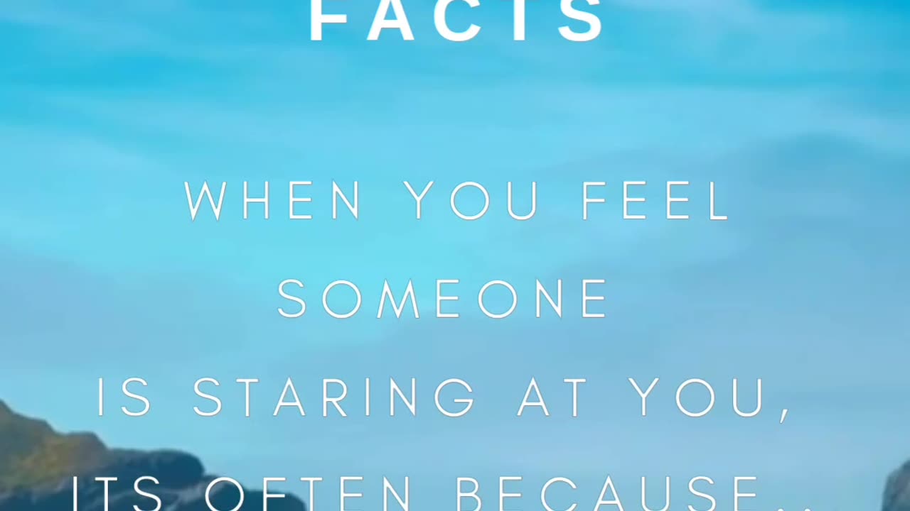 "The Science Behind Feeling Like Someone is Staring at You" | Short #Upliftfacts