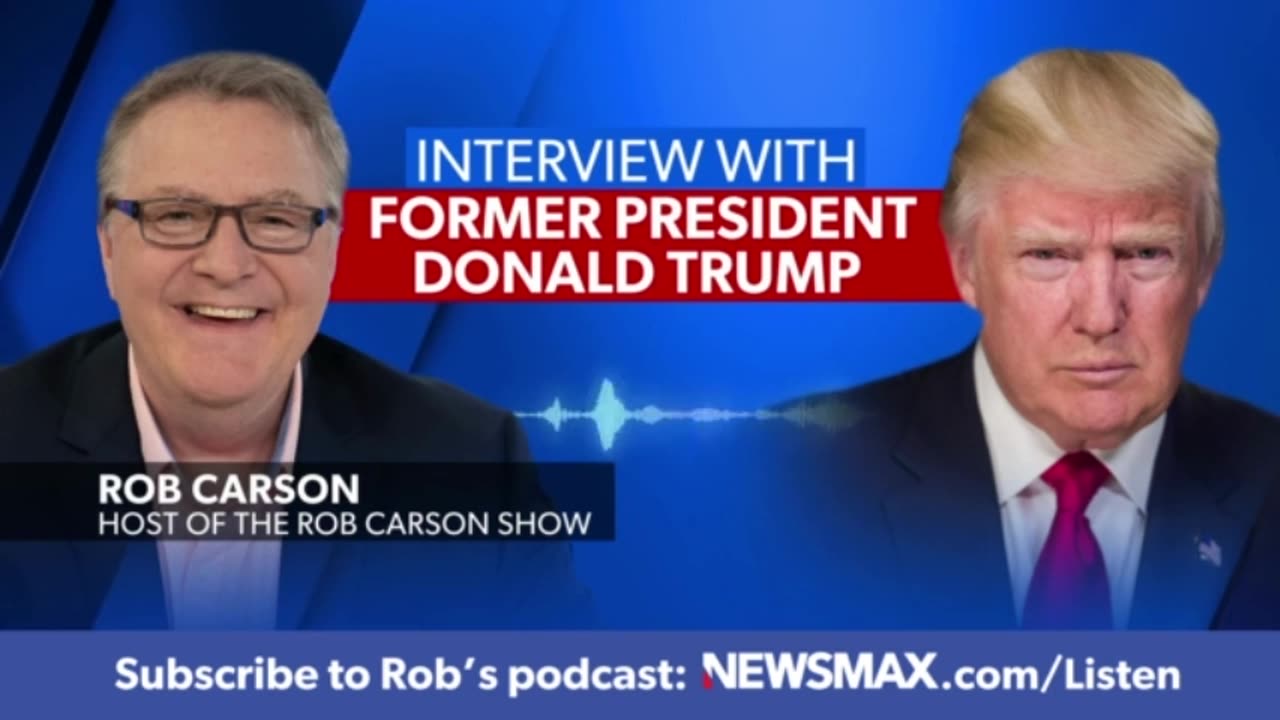 Donald Trump Interview with Rob Carson