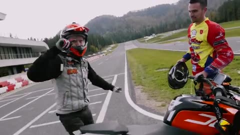Duke-390 supermoto bike drift video😎. #Boom_Boom