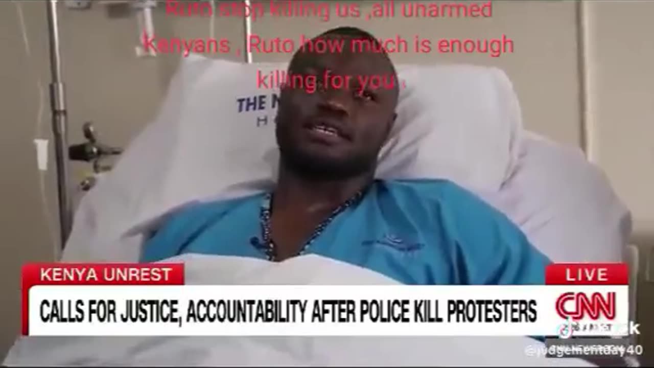 Unarmed Kenyans