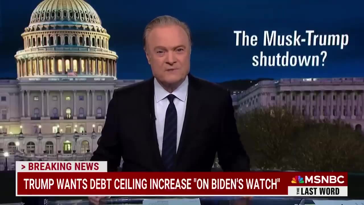 Lawrence_ Trump has realized how Joe Biden boxed him in on the debt ceiling)