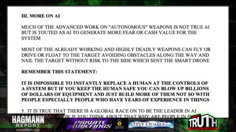 SPECIAL REPORT- WWIII Will Be Decided & Over in the First Hour From Launch of Hypersonic Nukes