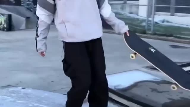 This the Smoothest Skate Trick of All Time
