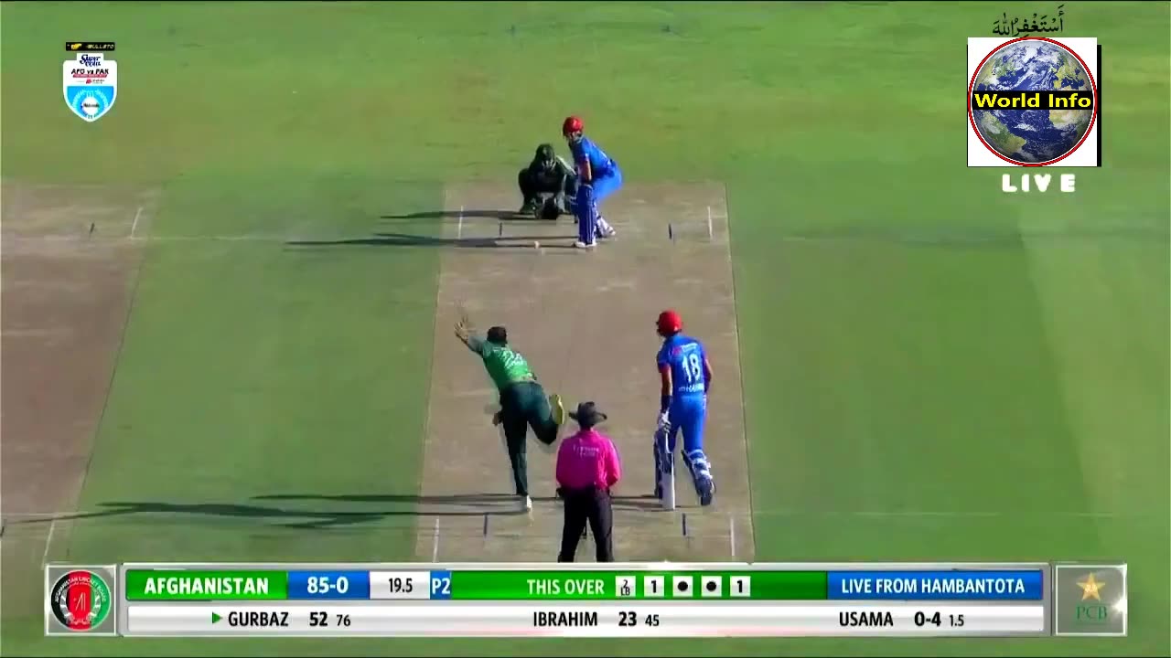 PAKISTAN VS AFGHANISTAN 2ND ODI CRICKET MATCH HIGHLIGHTS 2023