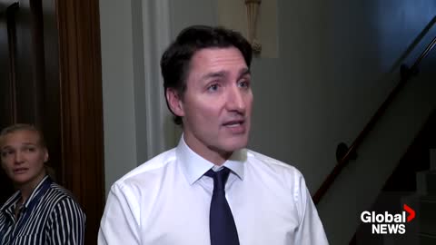 Trudeau says feds not looking for a fight over Alberta sovereignty bill