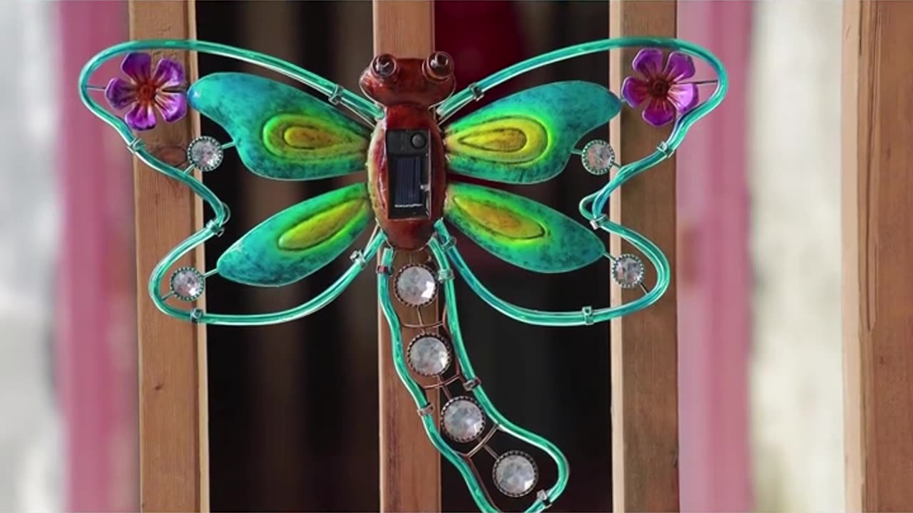 Transform Your Outdoor Oasis with Enchanting Butterfly Garden Decor!#solarlights#gardenlights