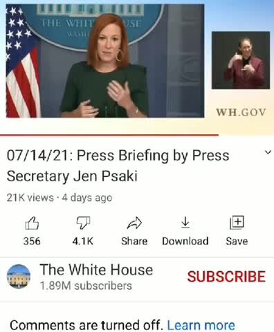 Psaki has a “Freudian Slip”