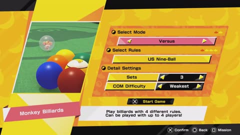 Super Monkey Ball Banana Mania Monkey Pool