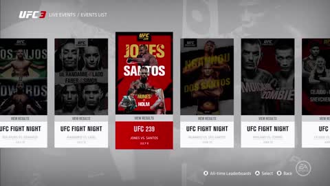 EA SPORTS™ UFC® 3 Predictions (UFC 235 - UFC 249)