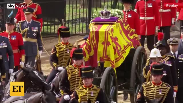 Prince Harry Cries During Queen Elizabeth's Service