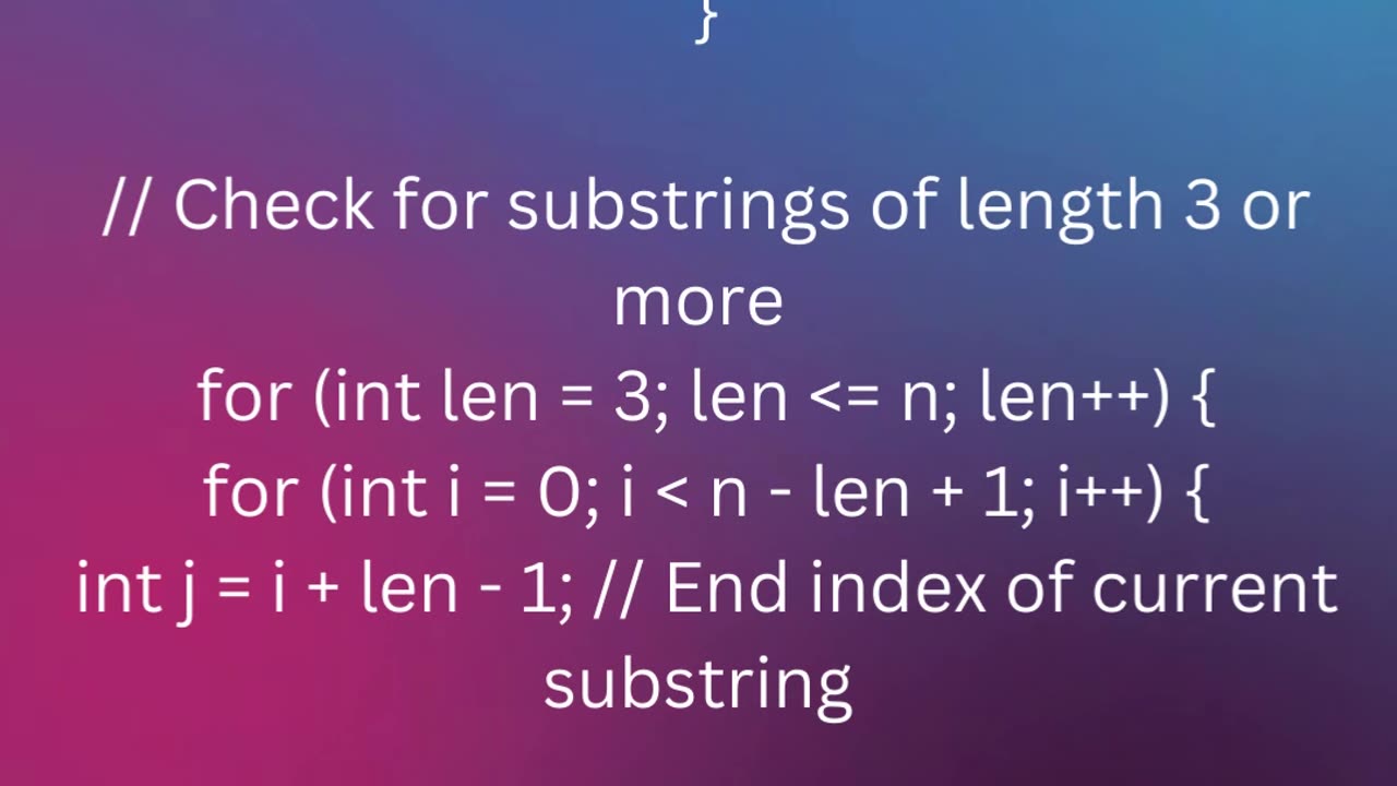 Find the Longest Palindromic Substring Program in Java