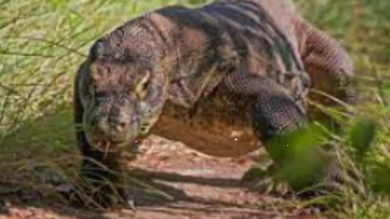 Top 5 Terrible Komodo Attacks and Brutally Paralyzes 5 Animals