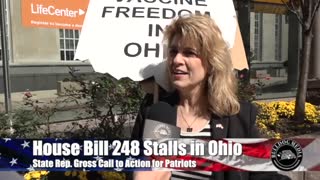 Bulldog Media Interviews OH State Rep. Jennifer Gross At Vaccine Protest