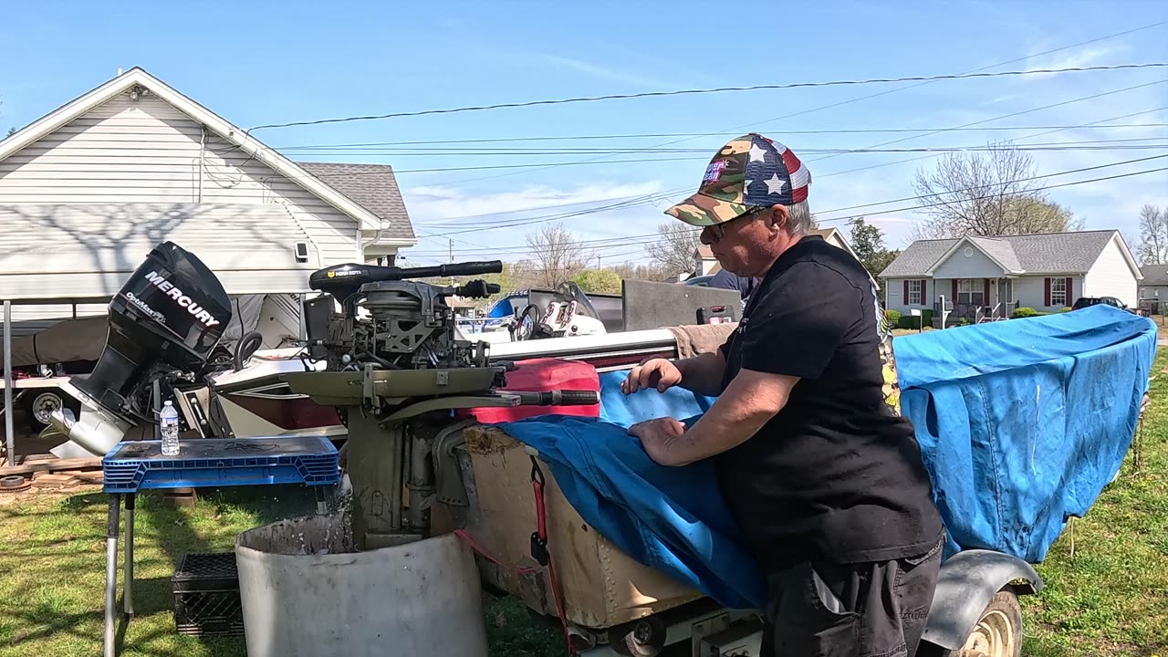 Checking some coils on a Johnson outboard