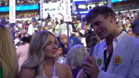 These people at the DNC had no idea this dude is making fun of them