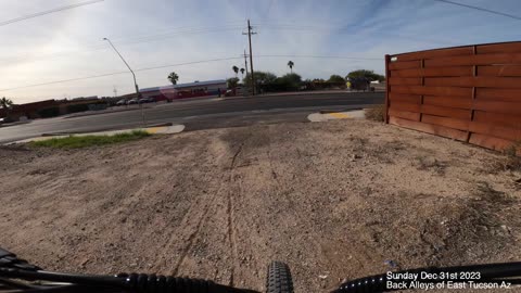 Back Alley Racing Tucson | 4K Biking Adventure Through Tucson’s Hidden Alleys (Dec 2023)