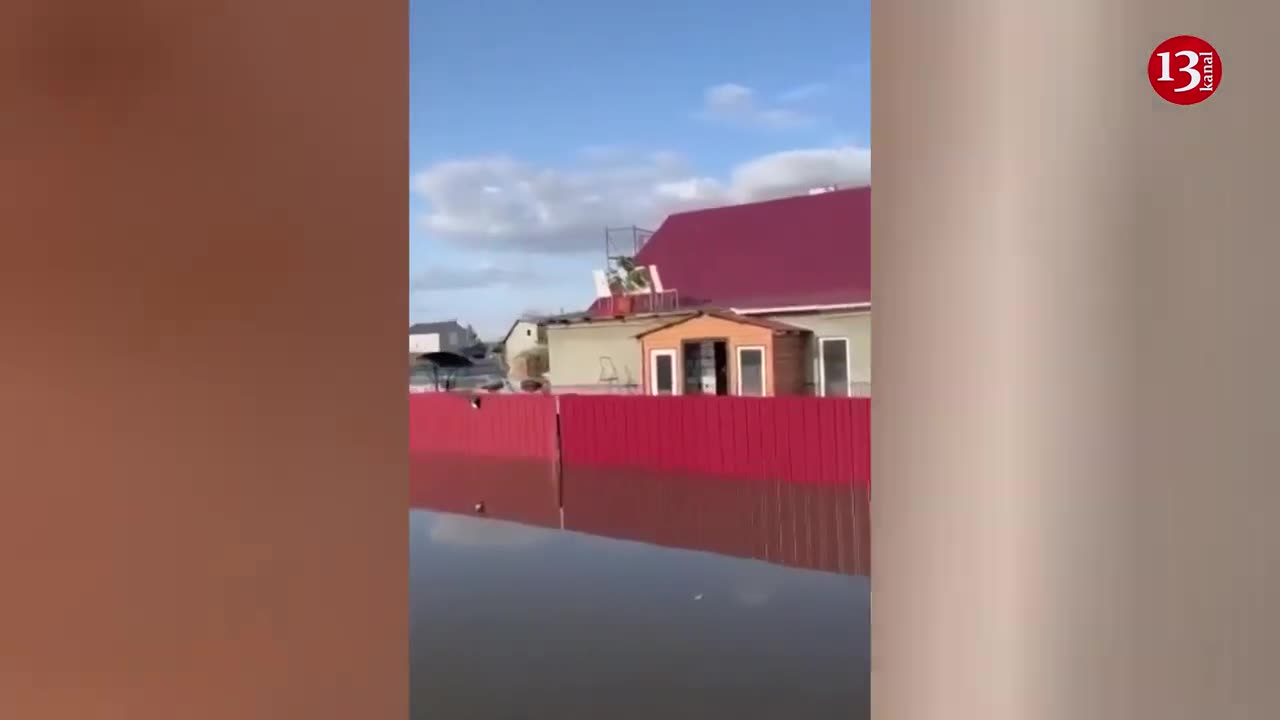 Dam bursts in Russia’s Orenburg region - Thousands of houses are flooded