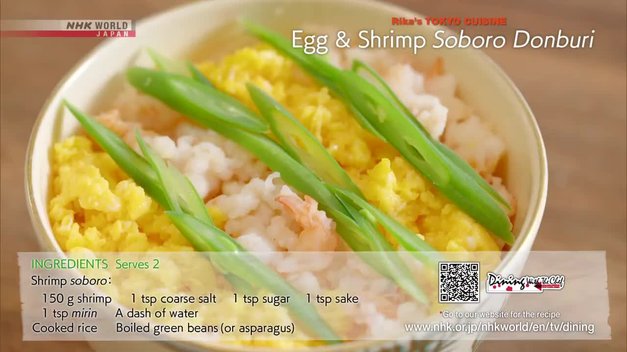 Chef Rika's Soboro Donburi [Japanese Cooking] - Dining with the Chef