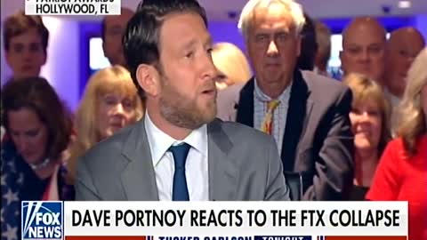 Dave Portnoy drops an FTX fraud shocker on Tucker Carlson