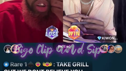Ty lines w/Kiwon & mocks his voice then ends the live 3/17/24 #bigoclipandsip
