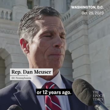 Rep. Dan Meuser (R) Pennsylvania, talks about the new Speaker.