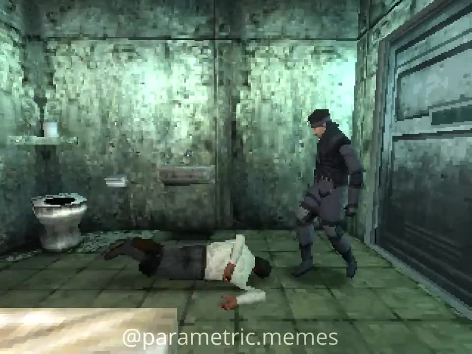 Metal Gear Solid but it's the Dr. Livesey Meme