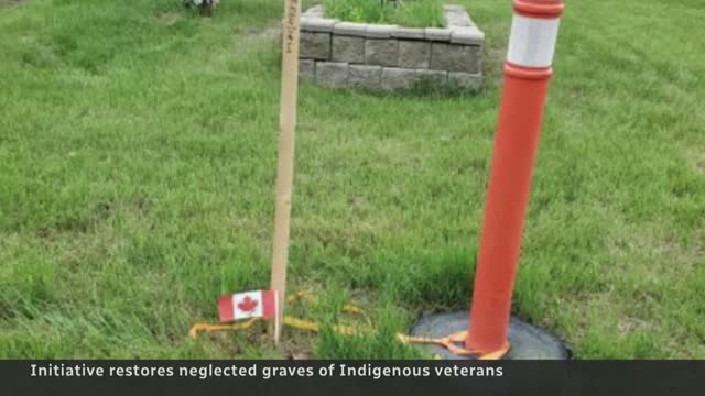 Honouring Indigenous veterans, one military headstone at a time