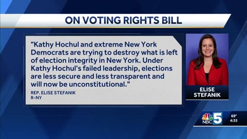 NBC 5's Coverage of Elise's Lawsuit Against Kathy Hochul 09.21.23