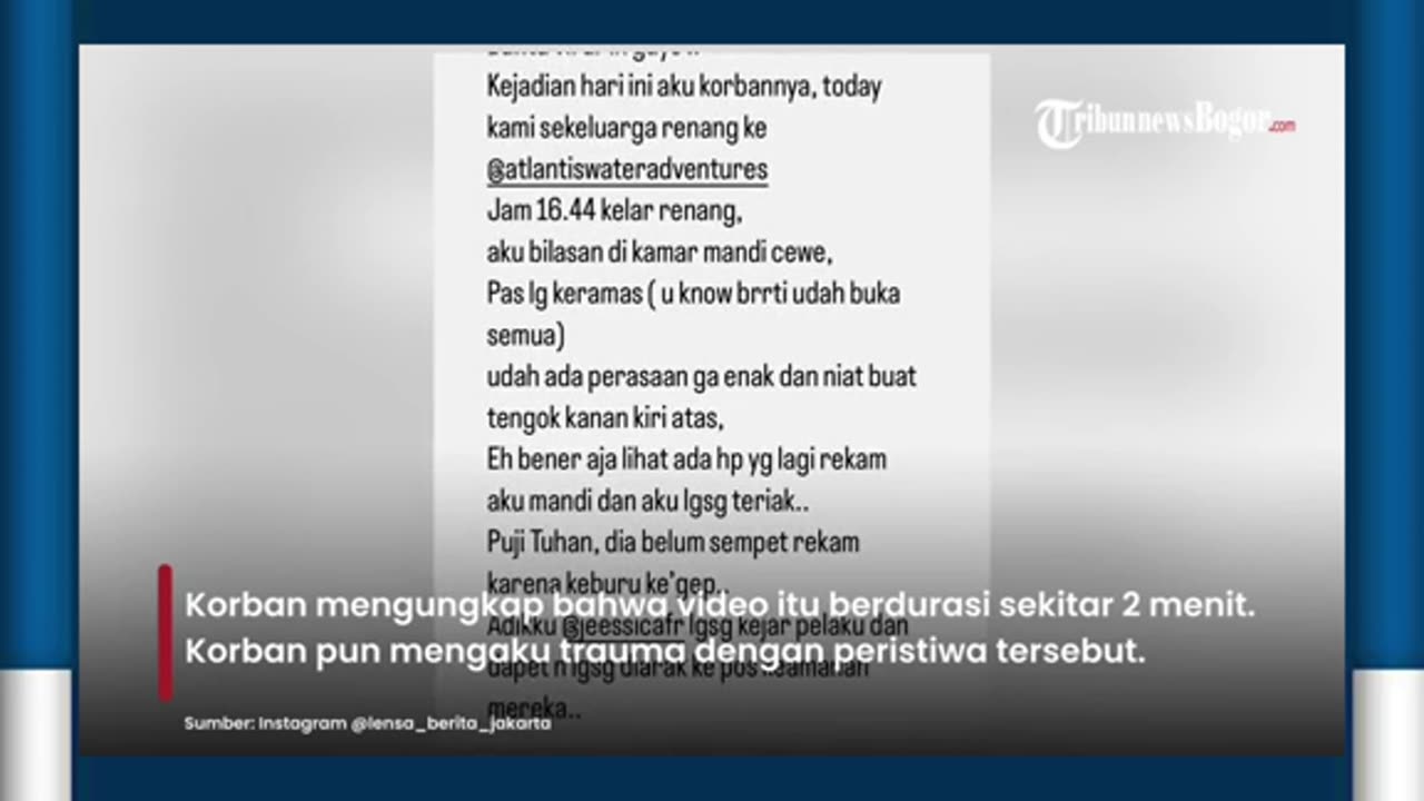 KASUS PELECEHAN DI ATLANTIS ANCOL