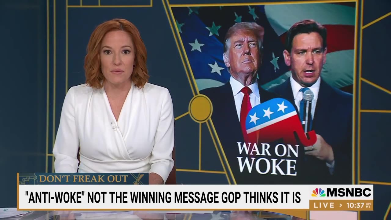 ‘Let your woke flag fly’: Psaki picks apart GOP’s war on wokeism