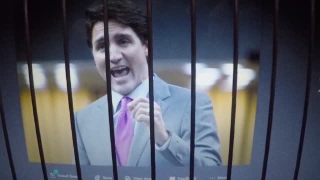 JUSTIN TRUDEAU BEHIND BARS ?