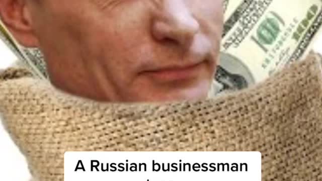 A Russian businessman has put a $1M bounty on Putin's head