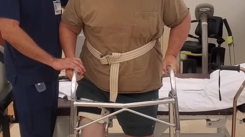 One of these days I will walk again.