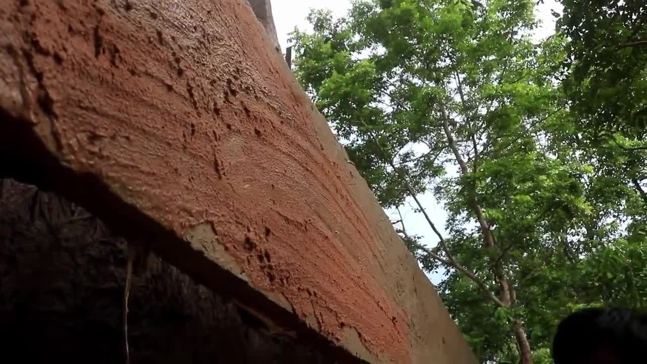 We Build a House Easy Survival House, Swimming Pool And Survival Fish Pond ( Full Video)