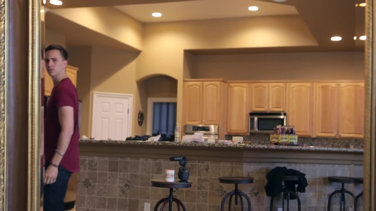 MAGIC MIRROR TRICK! (not a camera trick)
