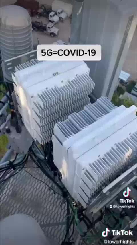 Tech explains & Shows Covid 19 transmission module on cell sites