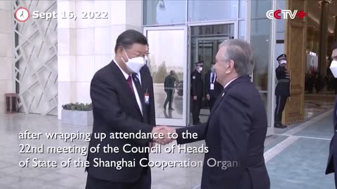 Xi Returns to Beijing After Attendance to SCO Summit, Visits to Kazakhstan, Uzbekistan