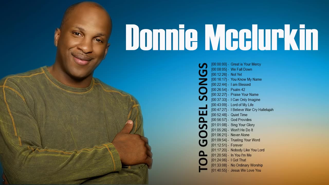 Donnie McClurkin✨💥Donnie McClurkin gospel Playlist | ✝Gospel Music Compilation🎊