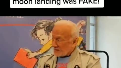 Buzz Aldrin said more then once The Moon Landing didnt happen