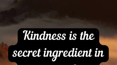 Kindness Fact