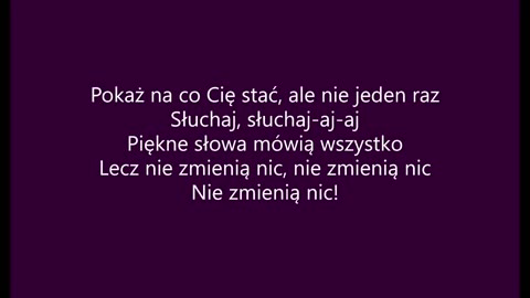 Pokaż na co Cię stać Feel (tekst)