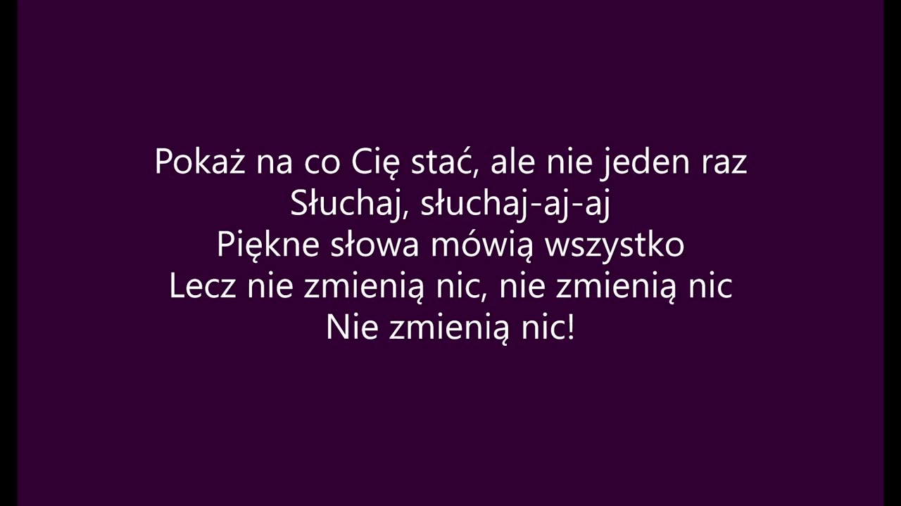 Pokaż na co Cię stać Feel (tekst)