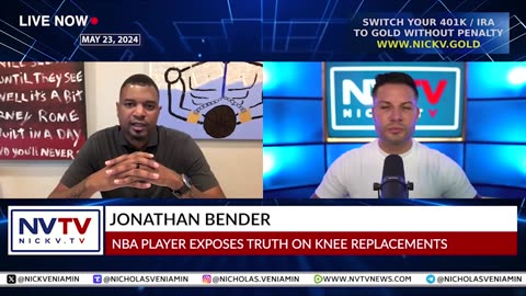 NBA Player Jonathan Bender Exposes Truth On Knee Replacement with Nicholas