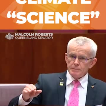 Australian Senator DESTROYS Climate Change Hysteria In 90 Seconds