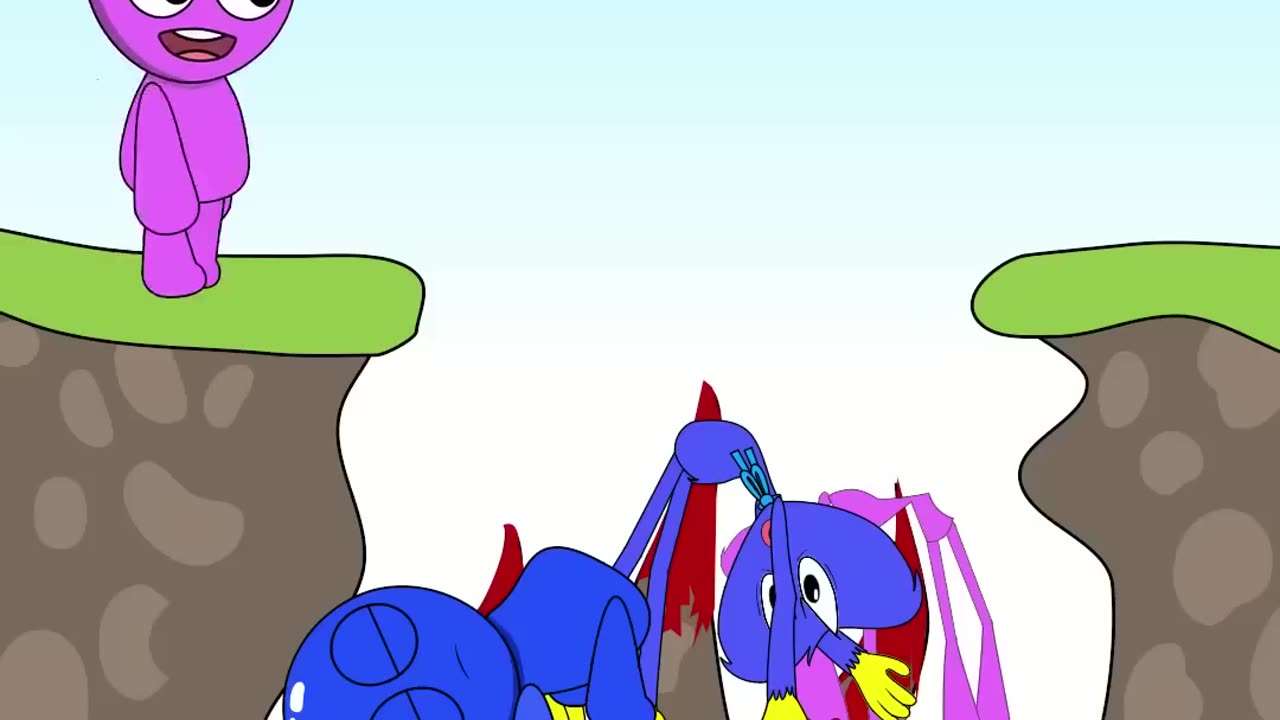 Top 3 Animated stories with Huggy Wuggy and Kissy Missy #shorts #animation #story
